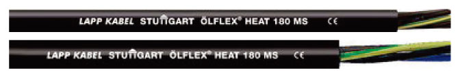 耐熱ケーブル　180℃　UL認証　オルフレックス　LAPP