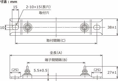 ITTストリップヒーター形状図