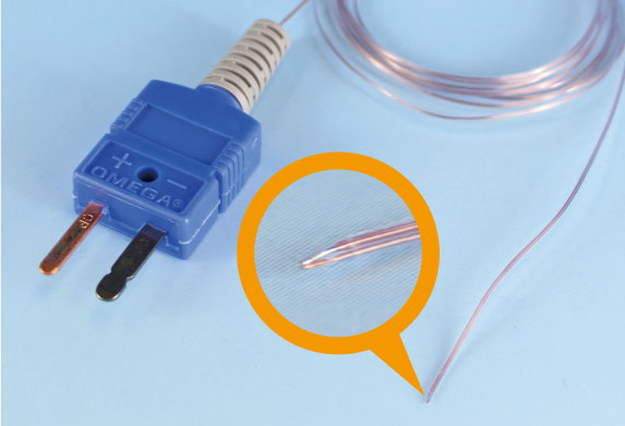 コネクター付被覆熱電対線 | 製品情報 | 工業用・産業用ヒーターのこと